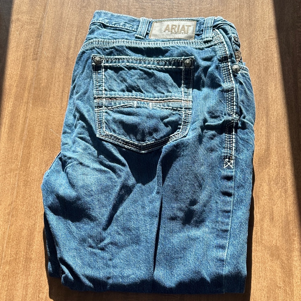 Ariat Men's Relaxed Fit Denim Jeans